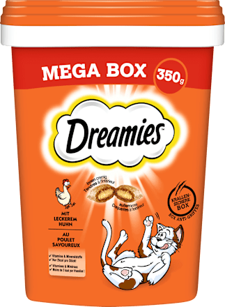 Kattensnacks met kip, Mega Box, 350 g