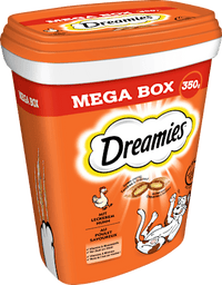 Kattensnacks met kip, Mega Box, 350 g