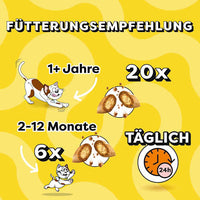 Kattensnacks met kip, megaverpakking, 180 g