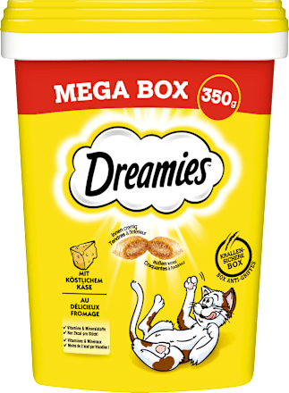 Kattensnoepjes met kaas, Mega Box, 350 g
