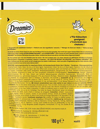 Katzenleckerli mit Käse, 180 g