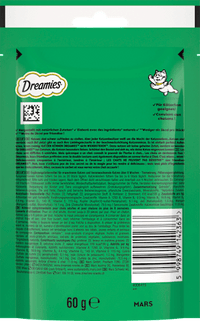 Katzenleckerli mit Katzenminze, 60 g Dreamies
