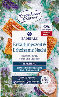 Badesalz Erkältungszeit & Erholsame Nacht, 60 g