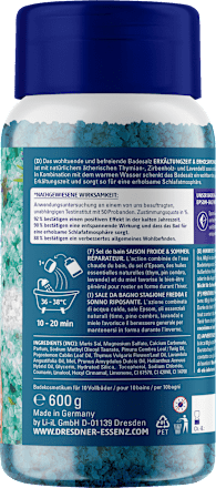 Badzout voor verkoudheid en een rustgevende nacht, 600 g