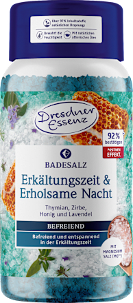 Badesalz Erkältungszeit & Erholsame Nacht, 600 g