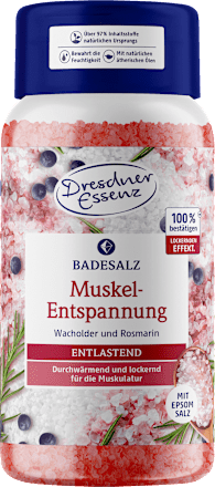 Dresdner Essenz Badesalz Muskel-Entspannung, 600 g