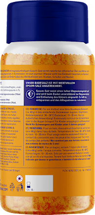 Badzout voor rug en schouders, 600 g