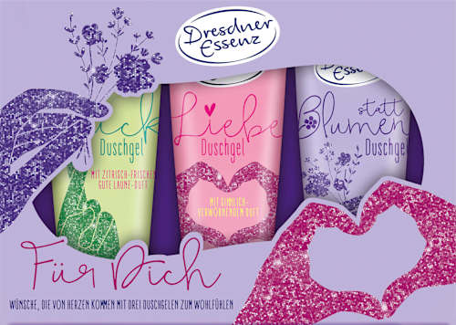 Geschenkset "Für Dich" 3tlg, 1 St Dresdner Essenz