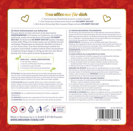 Geschenkset "Hartverwarmers" 3-delig, 1 st.