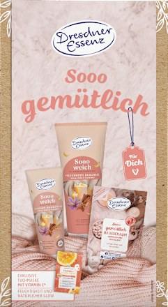 Geschenkset Sooo Gemütlich 4tlg, 4 St Dresdner Essenz