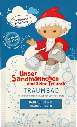 Kinder Badezusatz Unser Sandmännchen Traumbad Badepuder, 60 g