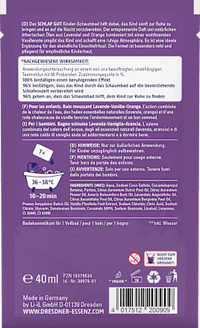 Bubbelbad Slaap Lekker, 40 ml