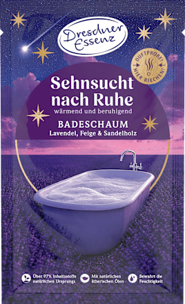 Schaumbad Sehsucht nach Ruhe, 60 g