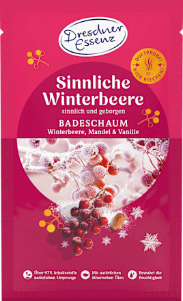 Sensueel Winterberry Bubbelbad, 60 g