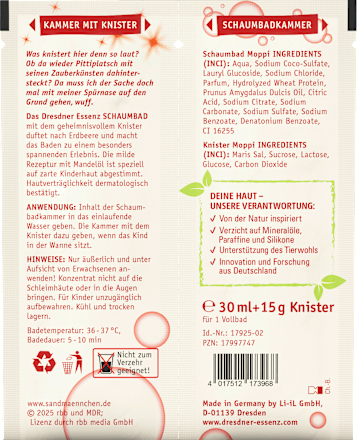 Schaumbad Unser Sandmännchen Knister, 1 St