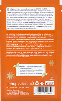 Winter Sinaasappel Bubbelbad, 60 g