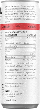 Erfrischungsgetränk, Salty Cherry, 330 ml EINWEG