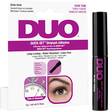Wimpernkleber Quick Set Adhesive - Dark, 5 g