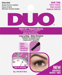 Wimperlijm Quick Set Adhesive - Donker, 5 g