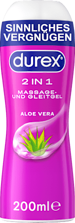 Gleitgel & Massage 2in1 Aloe Vera, 200 ml
