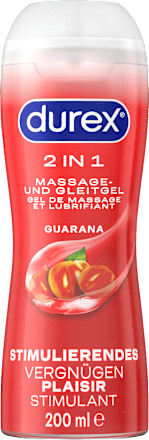 Gleitgel & Massage 2in1 Guarana, 200 ml