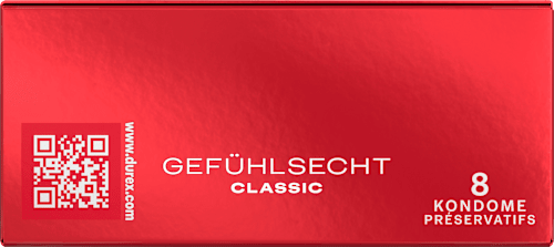 Kondome Gefühlsecht Classic, Breite 56mm, 8 St