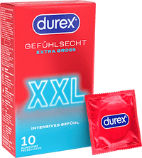 Kondome Gefühlsecht Extra Groß XXL, Breite 60mm, 10 St