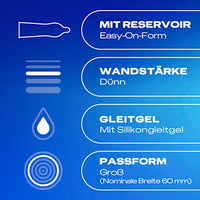 Kondome Gefühlsecht Extra Groß XXL, Breite 60mm, 10 St
