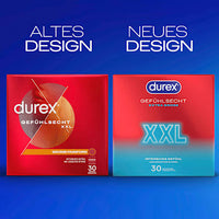 Kondome Gefühlsecht Extra Groß XXL, Breite 60mm, 30 St