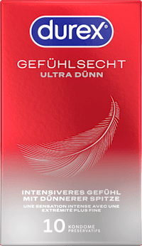Kondome Gefühlsecht Ultra, Breite 54mm, 10 St