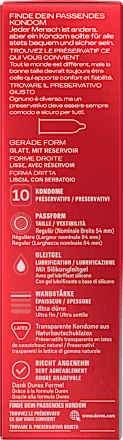 Kondome Gefühlsecht Ultra, Breite 54mm, 10 St