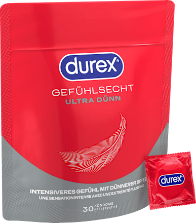 Kondome Gefühlsecht Ultra, Breite 54mm, 30 St
