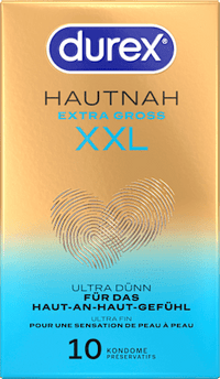 Kondome Hautnah Extra Groß, Breite 60mm, 10 St