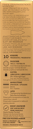 Kondome Hautnah Extra Groß, Breite 60mm, 10 St