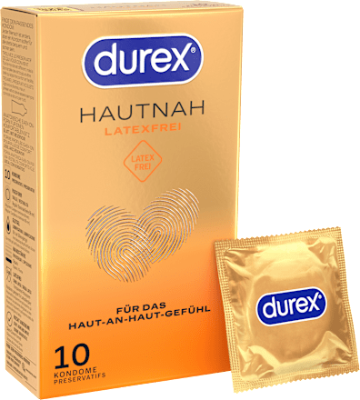 Kondome Hautnah, latexfrei, Breite 56mm, 10 St