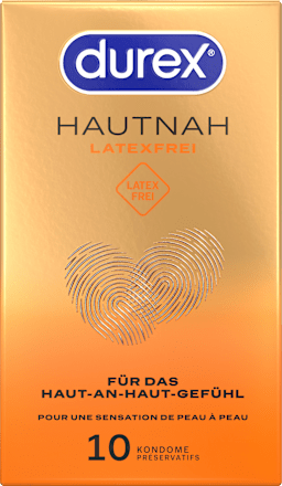 Kondome Hautnah, latexfrei, Breite 56mm, 10 St