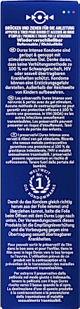 Kondome Intense Orgasmic, Breite 56mm, 10 St