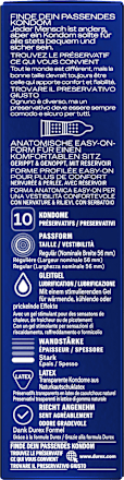 Kondome Intense Orgasmic, Breite 56mm, 10 St