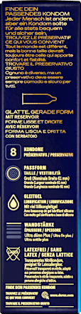 Kondome Intensity XXL, Breite 61mm, 8 St