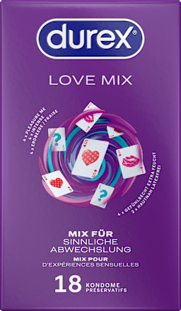 Kondome Love Mix, Breite 56mm, 18 St