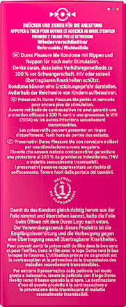 Kondome Pleasure Me, Breite 56mm, 40 St