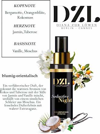 Haarparfum INTENSE - Verleidelijke Nacht, 100 ml