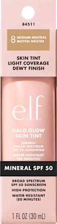 Foundation Halo Glow Skin Tint 8 Medium Neutral, 30 ml
