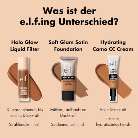 Foundation Soft Glam Satin 40 Tan Warm, 30 ml