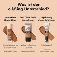 Foundation Soft Glam Satin 40 Tan Warm, 30 ml