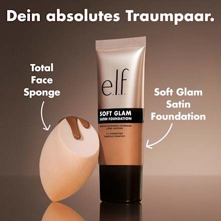 Foundation Soft Glam Satin 40 Tan Warm, 30 ml