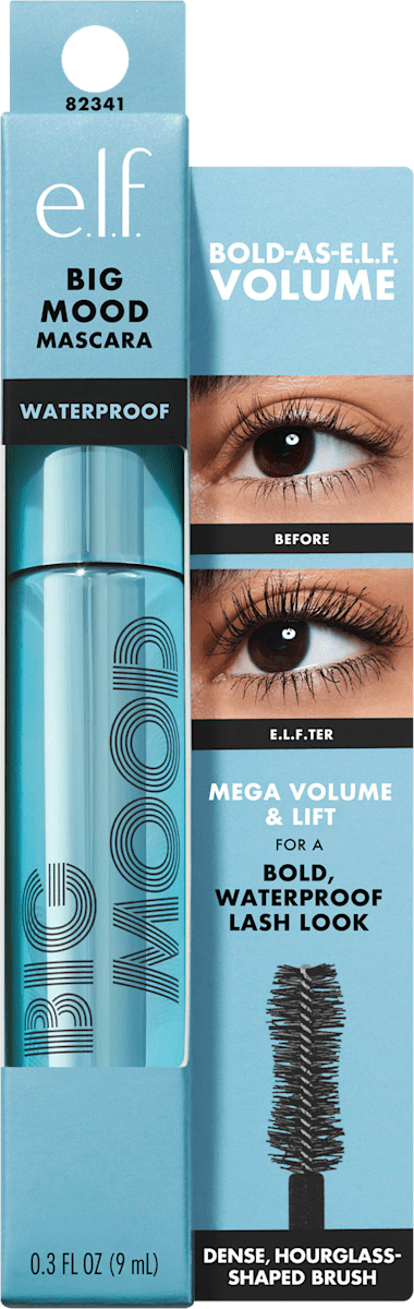 e.l.f. Cosmetics Mascara Big Mood Waterproof, 9 ml