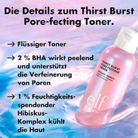 Toner porenverfeinernd Thirst Burst, 140 ml