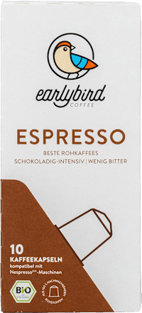 Espresso koffie capsules, 10 stuks