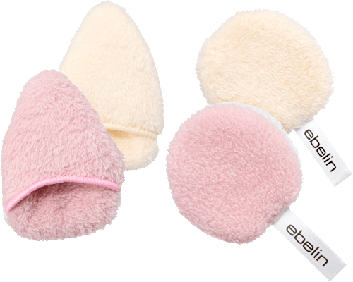Microvezel make-up remover pads, 2 stuks